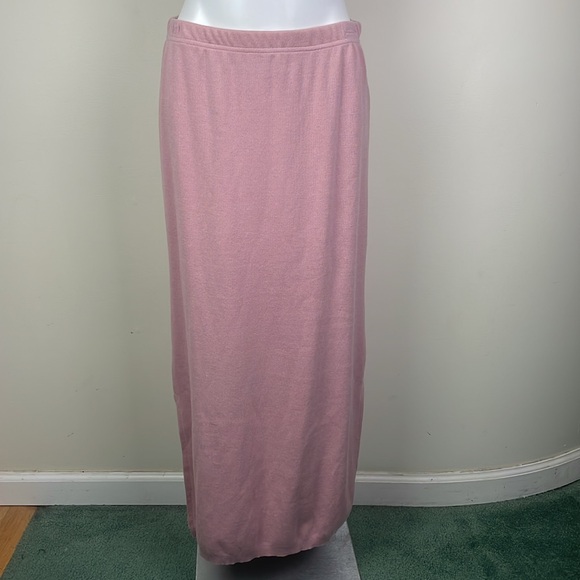 Norm Thompson Vintage Sweatsuit Midi Skirt - Picture 1 of 6
